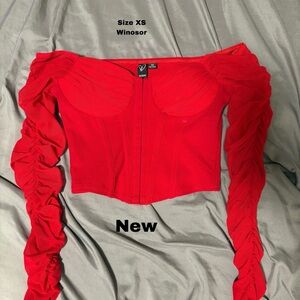 Windsor Red Women's Top